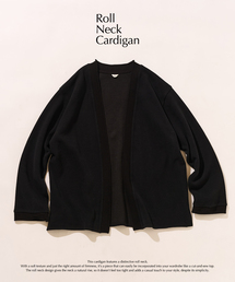 417 EDIFICE | ロールネック ニットカーディガン(カーディガン/ボレロ)