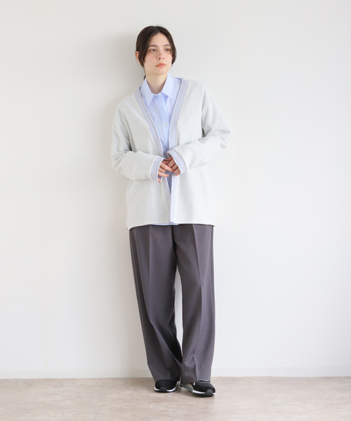 417 EDIFICE(フォーワンセブンエディフィス)の「ロールネック ニットカーディガン(カーディガン/ボレロ・メンズ・ブラック/オレンジ/ブルー系その他/ライトグレー/イエロー・LARGE/MEDIUM)」の22枚目の写真