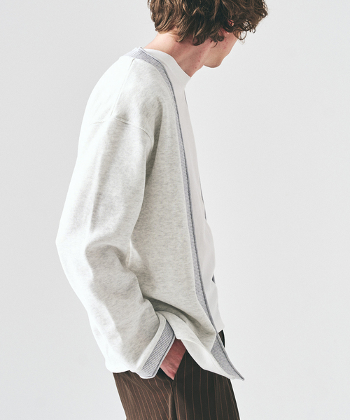 417 EDIFICE(フォーワンセブンエディフィス)の「ロールネック ニットカーディガン(カーディガン/ボレロ・メンズ・ブラック/オレンジ/ブルー系その他/ライトグレー/イエロー・LARGE/MEDIUM)」の20枚目の写真