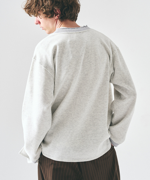 417 EDIFICE(フォーワンセブンエディフィス)の「ロールネック ニットカーディガン(カーディガン/ボレロ・メンズ・ブラック/オレンジ/ブルー系その他/ライトグレー/イエロー・LARGE/MEDIUM)」の19枚目の写真