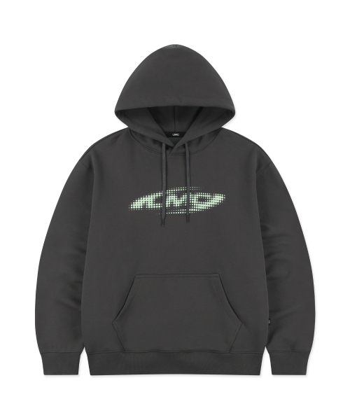 LMCの「HALFTONE LOGO HOODIE charcoal(パーカー・メンズ・その他・MEDIUM/LARGE/X-LARGE/SMALL)」の1枚目の写真
