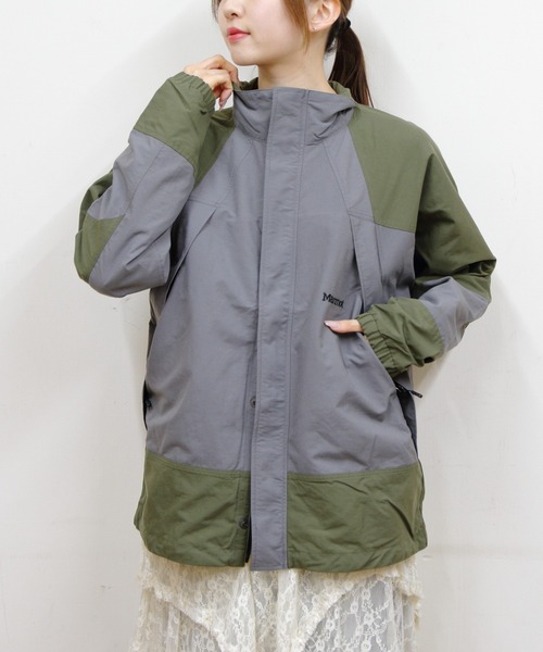 MARMOT（マーモット）の「Marmot/マーモット　80's トラックジャケット　80's Truck Jacket（ナイロンジャケット・メンズ・ブラック/ダークグレー・L/M）」の2枚目の写真
