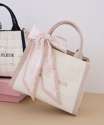 Maison de FLEUR｜メゾンドフルールのハンドバッグ（ツイード）通販