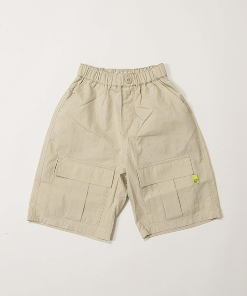 MAKE YOUR DAY（メイクユアデイ）の「無地カーゴ6分丈パンツ■150.160cm（カーゴパンツ・キッズ・ブラック/カーキ/ベージュ・150/160）」の6枚目の写真