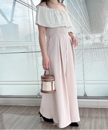 CeLess（セレス）の「【CeLess × eri_mamacode】スタイルアップが叶う！4wayフリルサロペット（サロペット/オーバーオール）」