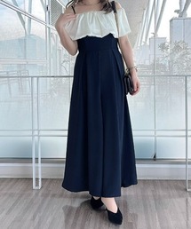 CeLess（セレス）の「【CeLess × eri_mamacode】スタイルアップが叶う！4wayフリルサロペット（サロペット/オーバーオール）」