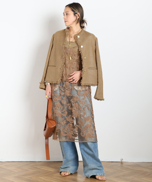 NEBULONI E(ネブローニ)の「【NEBULONI E./ネブローニ】suede strap sandal(サンダル・レディース・キャメル・36/37/38/39)」の4枚目の写真