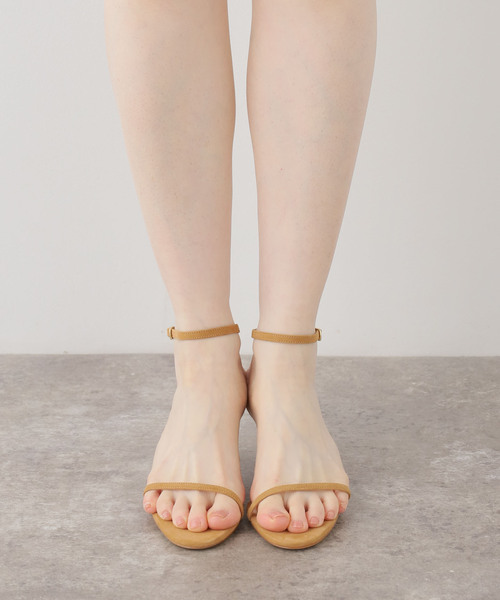 NEBULONI E(ネブローニ)の「【NEBULONI E./ネブローニ】suede strap sandal(サンダル・レディース・キャメル・36/37/38/39)」の15枚目の写真