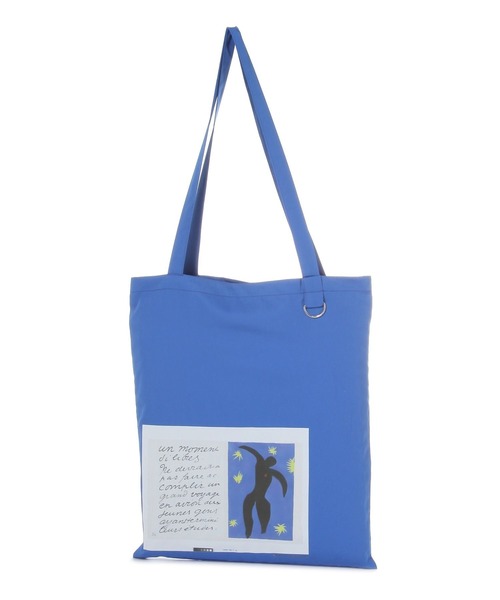 A part by（アパートバイ）の「mattis_トートバッグ（トートバッグ・レディース・ライトイエロー/ブルー・FREE）」の9枚目の写真