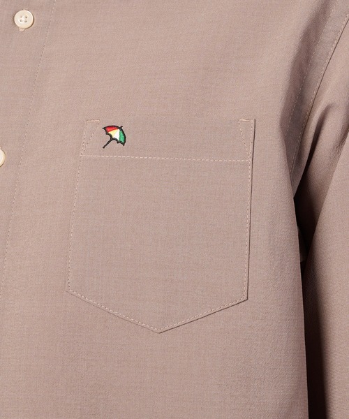 Arnold Palmer（アーノルドパーマー）の「リネンタッチ 7分袖 シャツ（シャツ/ブラウス・メンズ・チャコールグレー/ネイビー/モカ・L/M/LL）」の12枚目の写真