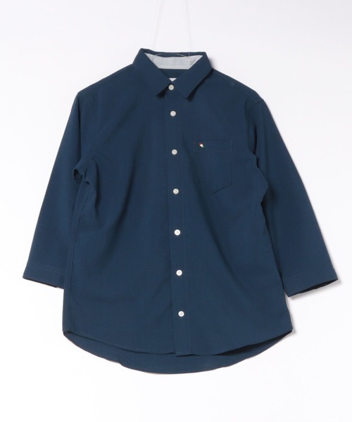 Arnold Palmer（アーノルドパーマー）の「リネンタッチ 7分袖 シャツ（シャツ/ブラウス・メンズ・チャコールグレー/ネイビー/モカ・L/M/LL）」の16枚目の写真