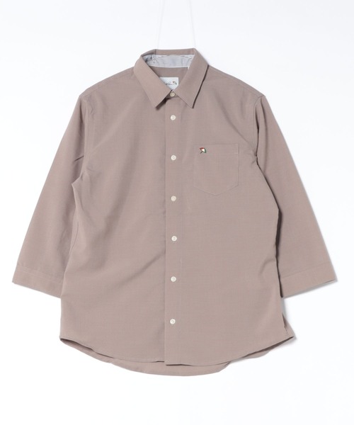 Arnold Palmer（アーノルドパーマー）の「リネンタッチ 7分袖 シャツ（シャツ/ブラウス・メンズ・チャコールグレー/ネイビー/モカ・L/M/LL）」の19枚目の写真