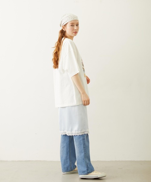 MILKFED.(ミルクフェド)の「SLIP SKIRT(スカート・レディース・ブラック/ライトピンク/ライトブルー・ONE SIZE)」の17枚目の写真
