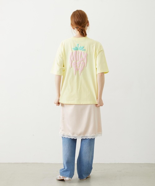 MILKFED.(ミルクフェド)の「SLIP SKIRT(スカート・レディース・ブラック/ライトピンク/ライトブルー・ONE SIZE)」の5枚目の写真