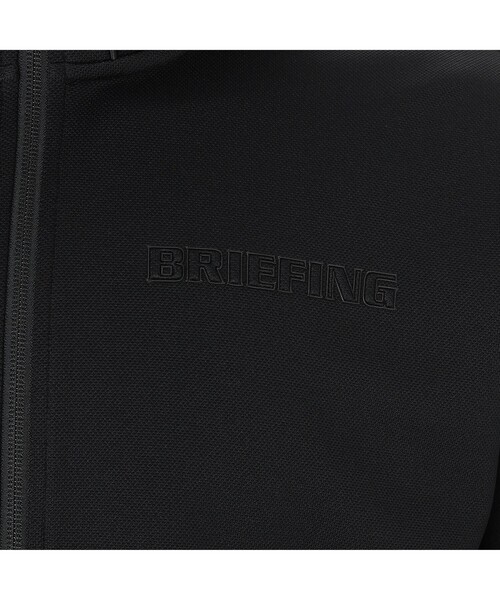 BRIEFING（ブリーフィング）の「【BRIEFING GOLF／ブリーフィングゴルフ】MS STITCHED 3D LOGO PARKA（ブルゾン・メンズ・ブラック/ベージュ・L/M）」の11枚目の写真