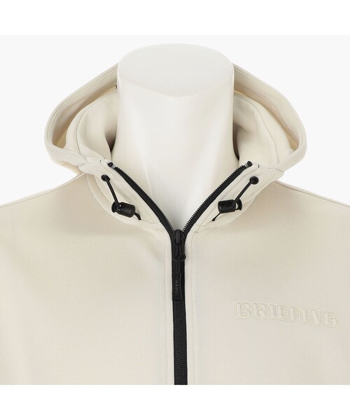 BRIEFING（ブリーフィング）の「【BRIEFING GOLF／ブリーフィングゴルフ】MS STITCHED 3D LOGO PARKA（ブルゾン・メンズ・ブラック/ベージュ・L/M）」の19枚目の写真