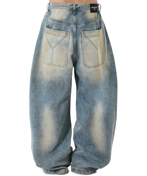 OY（オーワイ）の「『OY/オーワイ』MUD WIDE VOLUME PANTS/マッドワイドボリューム パンツ（デニムパンツ・メンズ・ブルー・L/M/S）」の3枚目の写真
