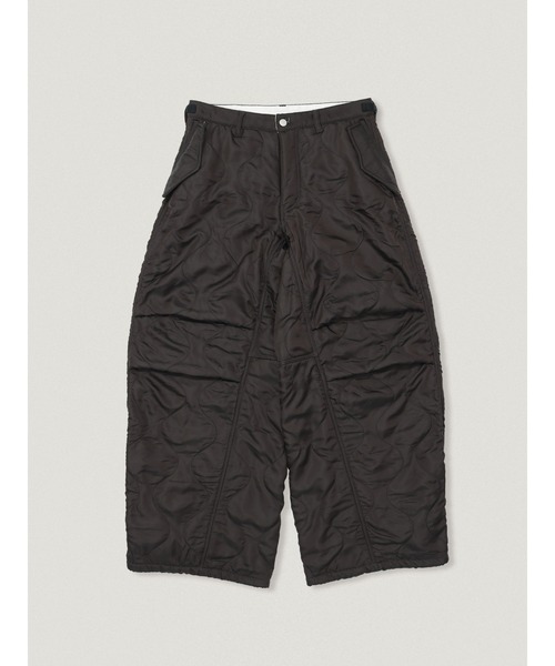 elephant TRIBAL fabrics(エレファントトライバルファブリックス)の「elephant TRIBAL fabrics 3D Snow Camo Pants【Fleece Quilting】(その他パンツ・メンズ・ブラウン/ブラック・2/1)」の1枚目の写真