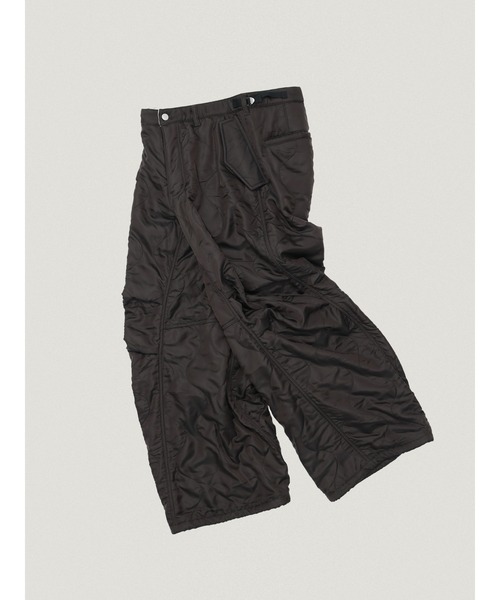 elephant TRIBAL fabrics(エレファントトライバルファブリックス)の「elephant TRIBAL fabrics 3D Snow Camo Pants【Fleece Quilting】(その他パンツ・メンズ・ブラウン/ブラック・2/1)」の8枚目の写真