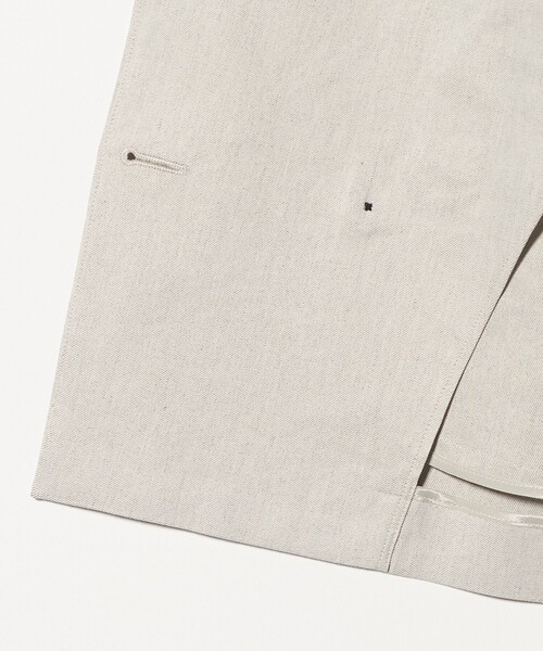 UNITED ARROWS（ユナイテッドアローズ）の「ECLISSE ミドルベスト（テーラードジャケット・レディース・ナチュラル/ネイビー・36/38）」の11枚目の写真