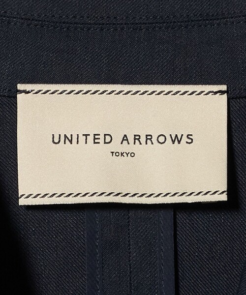 UNITED ARROWS（ユナイテッドアローズ）の「ECLISSE ミドルベスト（テーラードジャケット・レディース・ナチュラル/ネイビー・36/38）」の14枚目の写真