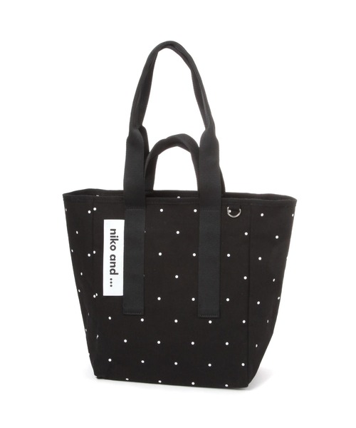 niko and...(ニコアンド)の「ニコロゴキャンバストート【ニコロゴトート】(トートバッグ・レディース・その他1/その他3/その他2/その他4・0)」の4枚目の写真