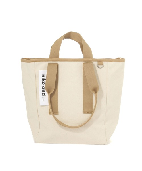 niko and...(ニコアンド)の「ニコロゴキャンバストート【ニコロゴトート】(トートバッグ・レディース・その他1/その他3/その他2/その他4・0)」の5枚目の写真