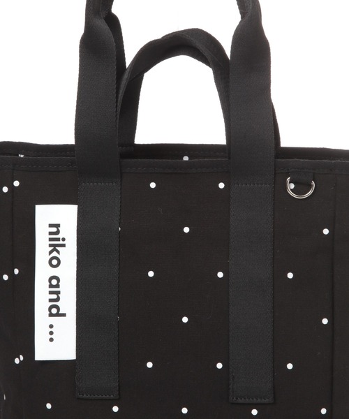niko and...(ニコアンド)の「ニコロゴキャンバストート【ニコロゴトート】(トートバッグ・レディース・その他1/その他3/その他2/その他4・0)」の17枚目の写真