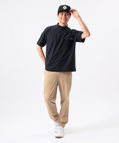BEAMS GOLF(ビームスゴルフ)の「ORANGE LABEL / ドットエア(R)ジョガーパンツ(その他パンツ・メンズ・ネイビー/ベージュ・MEDIUM/SMALL/X-LARGE/LARGE)」の13枚目の写真