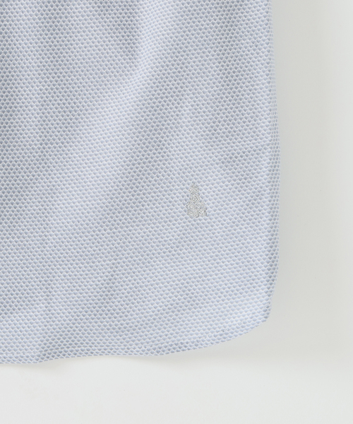 GUY ROVER(ギローバー)の「GUY ROVER (ギローバー) 別注 ジャージーカッタウェイポロシャツ(ポロシャツ・メンズ・ネイビー/グレー/ブラック/ブラウン/ホワイト・X-LARGE/LARGE/MEDIUM/SMALL)」の19枚目の写真