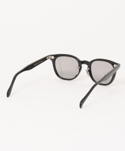 hobo（ホーボー）の「【hobo / ホーボー】WELLINGTON FRAME SUNGLASSES ACETATE by KANEKO OPTICAL（サングラス・メンズ・グレー/ブラック・FREE）」の4枚目の写真
