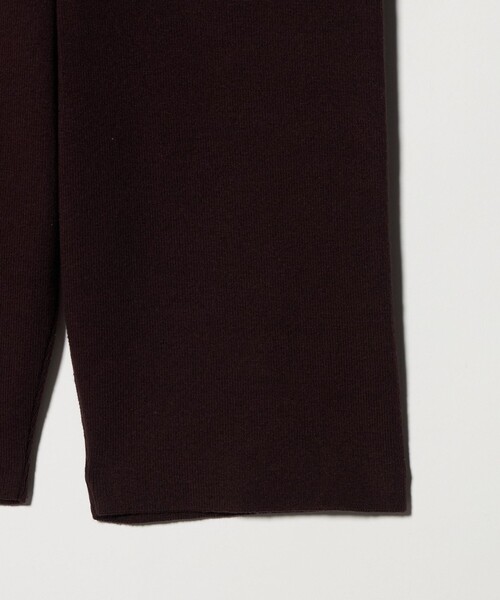 6（ロク）の「＜6(ROKU)＞ホール ニット スパッツ（レギンス/スパッツ・レディース・ブラック/ダークブラウン・FREE）」の11枚目の写真