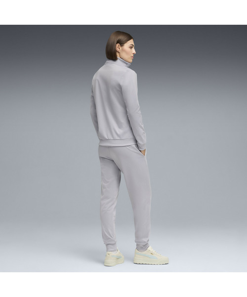PUMA(プーマ)の「PUMA プーマ ウィメンズ ポリ スーツ 上下セット(ジャージ・レディース・シルバー系その他5/ブラック・SMALL/MEDIUM/X-LARGE/LARGE)」の3枚目の写真