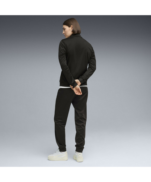 PUMA(プーマ)の「PUMA プーマ ウィメンズ ポリ スーツ 上下セット(ジャージ・レディース・シルバー系その他5/ブラック・SMALL/MEDIUM/X-LARGE/LARGE)」の7枚目の写真