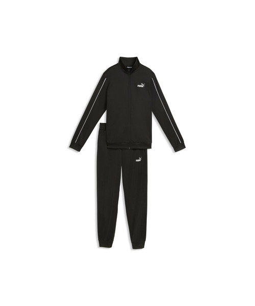 PUMA(プーマ)の「PUMA プーマ ウィメンズ ポリ スーツ 上下セット(ジャージ・レディース・シルバー系その他5/ブラック・SMALL/MEDIUM/X-LARGE/LARGE)」の9枚目の写真