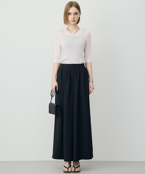 ICB(アイシービー)の「ドレープツイル ボリュームワイドパンツ(その他パンツ・レディース・オリーブ系/ブラック系・40/42/44/46/48)」の7枚目の写真