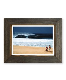 GREENROOM(�O���[�����[��)�́yNORTH SHORE PHOTOGRAPHY / �m�[�X�V���A�t�H�g�O���t�B�[�zWATCHING SURFER IN TUBE AT BANZAI PIPELINE NORTH SHORE OAHU(�|�X�^�[/�A�[�g)