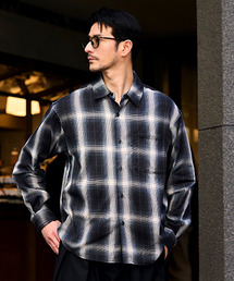 CavariA | 『CavariA/キャバリア』先染め長袖シャツ(シャツ/ブラウス)