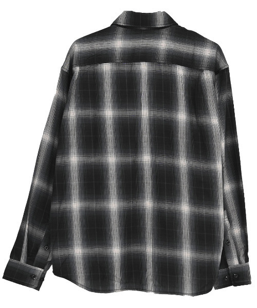 CavariA（キャバリア）の「『CavariA/キャバリア』先染め長袖シャツ（シャツ/ブラウス・メンズ・ホワイト/ブラック/ブルー・M/L/LL）」の15枚目の写真