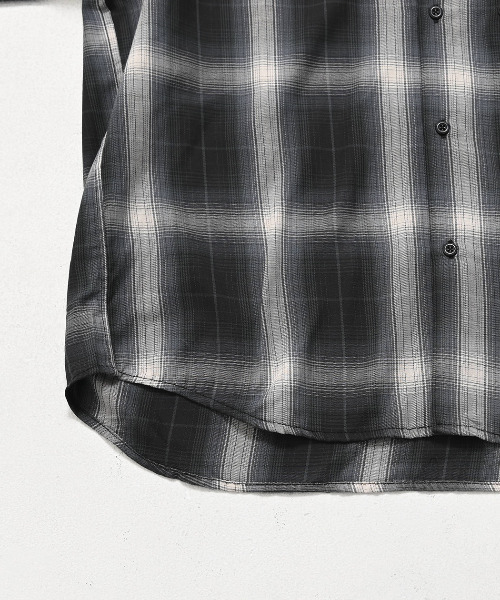 CavariA（キャバリア）の「『CavariA/キャバリア』先染め長袖シャツ（シャツ/ブラウス・メンズ・ホワイト/ブラック/ブルー・M/L/LL）」の19枚目の写真