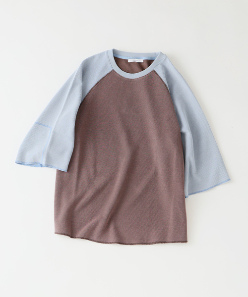フェードワッフル ラグランTシャツ（Tシャツ/カットソー）｜JOURNAL