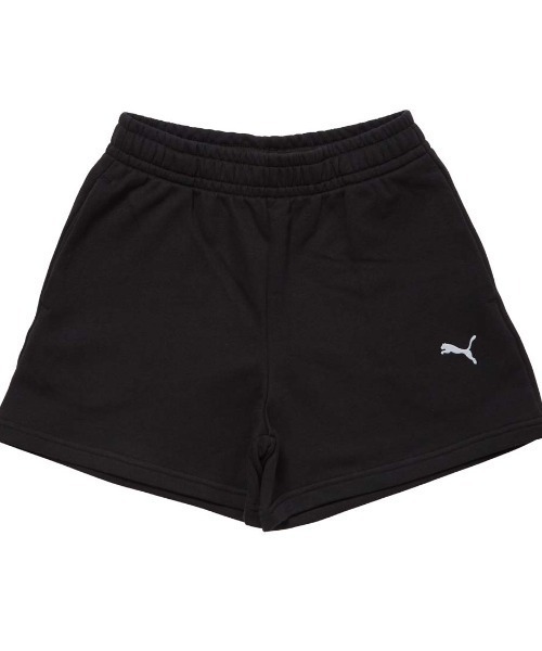 PUMA（プーマ）の「プーマ PUMA ESS プーマ ロゴ ハイウェスト ショートPT TR G（その他パンツ・キッズ・ブラック/パープル・130cm/140cm/150cm/160cm）」の2枚目の写真