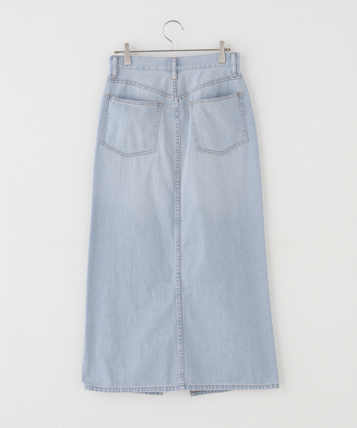 JOURNAL STANDARD relume（ジャーナルスタンダード　レリューム）の「Iラインスリットデニムスカート（デニムスカート・レディース・ブルー系その他・36/38）」の10枚目の写真