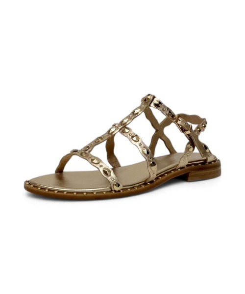ASH（アッシュ）の「アッシュ【PLUS】スタッズサンダル フラット パーティー 3cmヒール（サンダル・レディース・アンティークゴールド・35/36/37/38/39）」の6枚目の写真