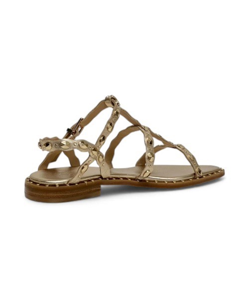 ASH（アッシュ）の「アッシュ【PLUS】スタッズサンダル フラット パーティー 3cmヒール（サンダル・レディース・アンティークゴールド・35/36/37/38/39）」の7枚目の写真