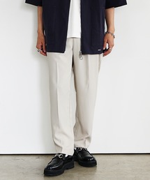 MinoriTY（マイノリティ）の「【MinoriTY】選べる2タイプ とろみ冷感パンツ メンズ ワイド テーパード セミワイド スラックス 春服 夏服（スラックス）」