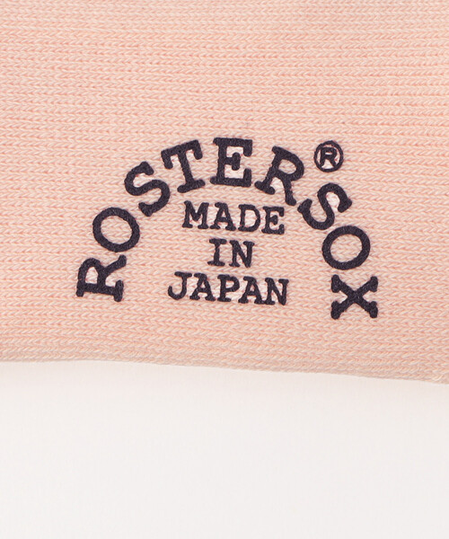 FREAK'S STORE（フリークスストア）の「ROSTER SOX/ロスターソックス PEACE/ピース（ソックス/靴下・レディース・ピンク/サックスブルー/レモンイエロー・ONE SIZE）」の6枚目の写真