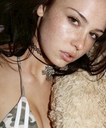Heaven Sent（ヘブンセント）の「【HeavenSent】Leopard Cross Necklace / 【ヘブンセント】レオパードクロスネックレス（ネックレス）」