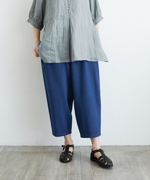 オローネ（オローネ）の「バルーンパンツ（その他パンツ・レディース・ライトベージュ/ブラック/アイボリー/ブルー系その他/クリーム・FREE）」の5枚目の写真