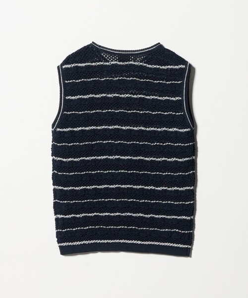 UNITED ARROWS(ユナイテッドアローズ)の「YTM ラメ ベスト ‐ウォッシャブル‐(ベスト・レディース・ネイビー/ブラック・FREE)」の12枚目の写真